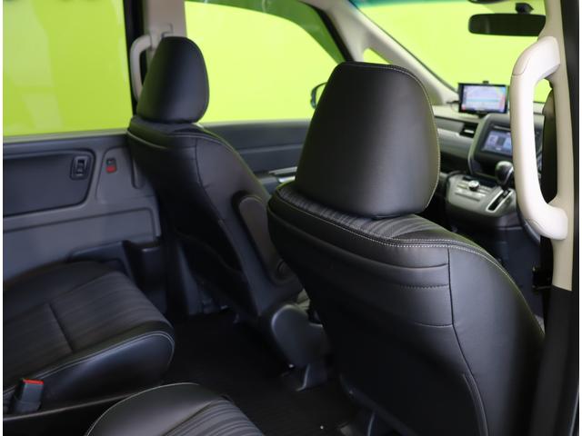 フリード Ｇ／モデューロエアロ／６人乗／　Ｄオーディオ／カメラ／ポータブルナビ／左側自動ドア／スマートキー／ＥＴＣ／革巻ステア／ハーフレザー／ミラーウインカー／オートＬＥＤ／フォグライト／１５ＡＷ／ＣＶＴ／６人乗り（38枚目）