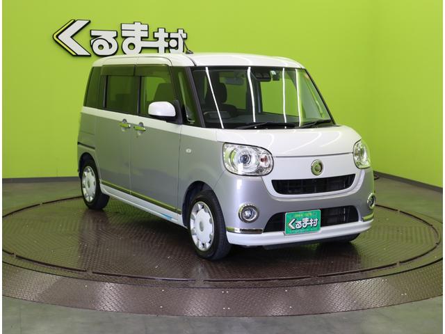 ムーヴキャンバス Gブラックインテリアリミテッド SAIII/ 8型フルセグナビ/パノラマモニター/両側自動ドア/ベンチシート/スマートキー/ETC/アイドリングS/革巻ステア/スマートアシスト/電格ミラー/ハイビームアシスト/LEDライト/CVT(4枚目)