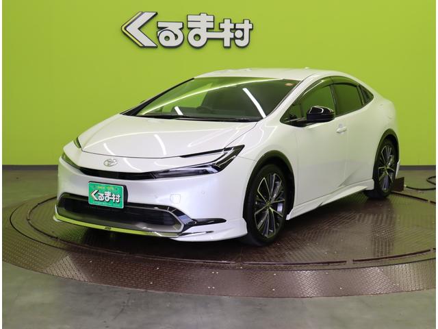 プリウス Z/買取車/モデリスタエアロ/ 12.3型Dオーディオ/パノラミックビュー/黒革エアシート/Dインナーミラー/セーフティセンス/PKSB/スマートキー/Pバックドア/オートLED/モデリスタエアロ/19AW/CVT(2枚目)