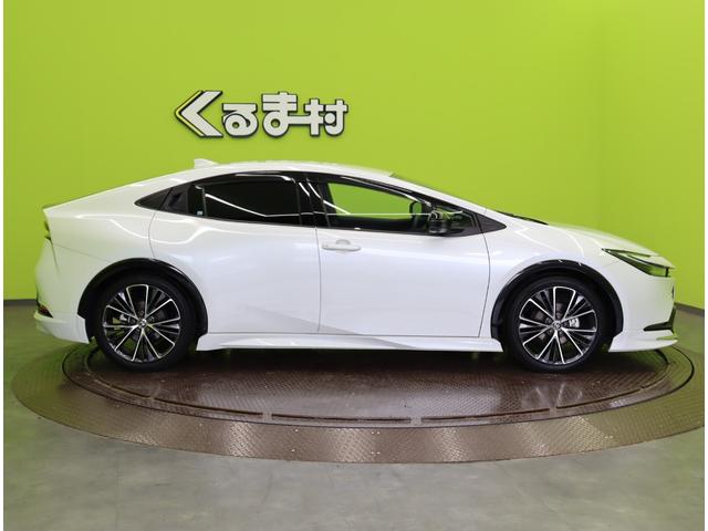 プリウス Z/買取車/モデリスタエアロ/ 12.3型Dオーディオ/パノラミックビュー/黒革エアシート/Dインナーミラー/セーフティセンス/PKSB/スマートキー/Pバックドア/オートLED/モデリスタエアロ/19AW/CVT(5枚目)