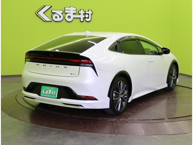 プリウス Z/買取車/モデリスタエアロ/ 12.3型Dオーディオ/パノラミックビュー/黒革エアシート/Dインナーミラー/セーフティセンス/PKSB/スマートキー/Pバックドア/オートLED/モデリスタエアロ/19AW/CVT(6枚目)