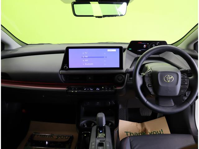 プリウス Z/買取車/モデリスタエアロ/ 12.3型Dオーディオ/パノラミックビュー/黒革エアシート/Dインナーミラー/セーフティセンス/PKSB/スマートキー/Pバックドア/オートLED/モデリスタエアロ/19AW/CVT(10枚目)