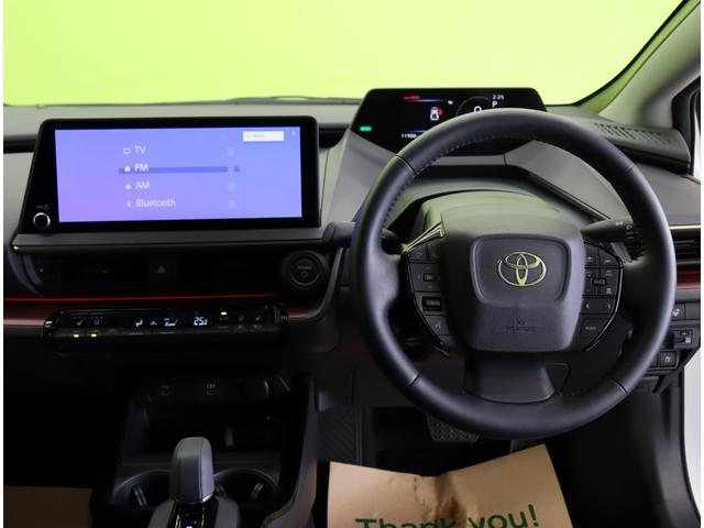 プリウス Z/買取車/モデリスタエアロ/ 12.3型Dオーディオ/パノラミックビュー/黒革エアシート/Dインナーミラー/セーフティセンス/PKSB/スマートキー/Pバックドア/オートLED/モデリスタエアロ/19AW/CVT(11枚目)