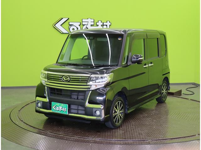 タント カスタムＸ　トップエディションＳＡＩＩＩ／走行５２１００ｋｍ　／８型フルセグＳＤナビ／Ｂカメラ／左側パワースライドドア／スマートアシスト／ハーフレザー／シートヒーター／スマートキー／電格ミラー／ミラーウインカー／オートＬＥＤ／１４ＡＷ／ＣＶＴ（2枚目）