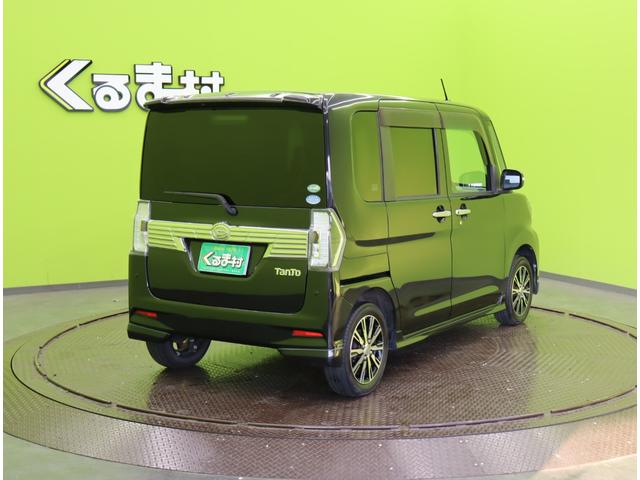 タント カスタムＸ　トップエディションＳＡＩＩＩ／走行５２１００ｋｍ　／８型フルセグＳＤナビ／Ｂカメラ／左側パワースライドドア／スマートアシスト／ハーフレザー／シートヒーター／スマートキー／電格ミラー／ミラーウインカー／オートＬＥＤ／１４ＡＷ／ＣＶＴ（6枚目）