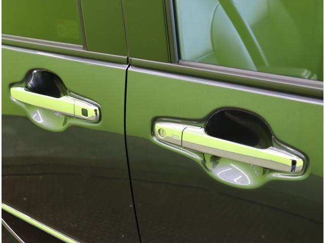 タント カスタムＸ／走行４５００ｋｍ／アナザースタイルＰＫＧ／　９型Ｄオーディオ／Ｂカメラ／両側自動ドア／ハーフレザー／スマートアシスト／アイドリングＳ／スマートキー／コーナーセンサー／オートＬＥＤ／Ｆ＆Ｒガーニッシュパーツ／１４ＡＷ／ＣＶＴ（56枚目）