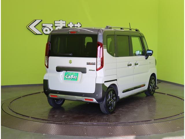 スペーシアギア ハイブリッドＸＺ　ターボ／走行８５００ｋｍ／　自社リースＵＰ車両／９型フルセグナビ／全方位モニター／両側自動ドア／デュアルセンサーブレーキ／アダプティブクルコン／スマートキー／オートハイビーム／ルーフレール／ＬＥＤ／１４ＡＷ／ＣＶＴ（6枚目）