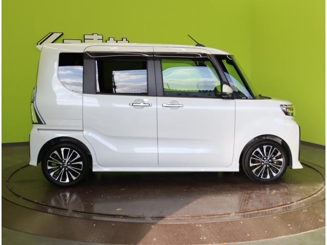 タント カスタムＲＳ／走行１２１００ｋｍ／　両側自動ドア／ハーフレザー／シートヒーター／スマートアシスト／車線逸脱抑制／スマートキー／アイドリングＳ／オートＬＥＤ／ミラーウインカー／コーナーセンサー／１５ＡＷ／ＣＶＴ／ターボ（5枚目）