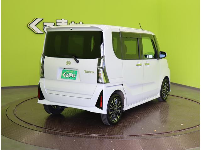 タント カスタムＲＳ／走行１２１００ｋｍ／　両側自動ドア／ハーフレザー／シートヒーター／スマートアシスト／車線逸脱抑制／スマートキー／アイドリングＳ／オートＬＥＤ／ミラーウインカー／コーナーセンサー／１５ＡＷ／ＣＶＴ／ターボ（6枚目）