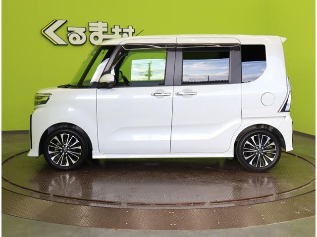 タント カスタムＲＳ／走行１２１００ｋｍ／　両側自動ドア／ハーフレザー／シートヒーター／スマートアシスト／車線逸脱抑制／スマートキー／アイドリングＳ／オートＬＥＤ／ミラーウインカー／コーナーセンサー／１５ＡＷ／ＣＶＴ／ターボ（9枚目）