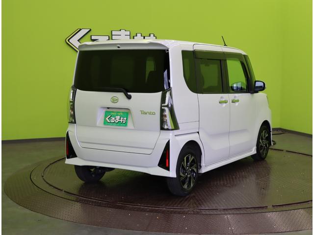タント カスタムＸ／９型Ｄオーディオ／ＯＰカラー／　９型Ｄオーディオ／Ｂカメラ／両側自動スライドドア／スマートキー／ハーフレザー／シートヒーター／アイドリングＳ／スマートアシスト／ミラーウインカー／ＬＥＤ／１４ＡＷ／ＣＶＴ（6枚目）