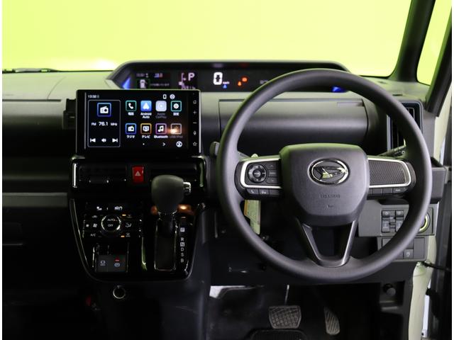 タント カスタムＸ／９型Ｄオーディオ／ＯＰカラー／　９型Ｄオーディオ／Ｂカメラ／両側自動スライドドア／スマートキー／ハーフレザー／シートヒーター／アイドリングＳ／スマートアシスト／ミラーウインカー／ＬＥＤ／１４ＡＷ／ＣＶＴ（11枚目）