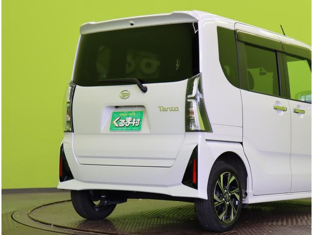 タント カスタムＸ／９型Ｄオーディオ／ＯＰカラー／　９型Ｄオーディオ／Ｂカメラ／両側自動スライドドア／スマートキー／ハーフレザー／シートヒーター／アイドリングＳ／スマートアシスト／ミラーウインカー／ＬＥＤ／１４ＡＷ／ＣＶＴ（58枚目）