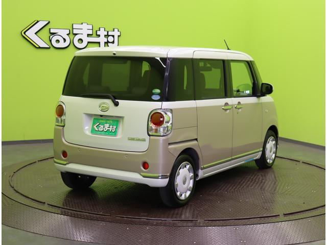 ムーヴキャンバス Ｇメイクアップリミテッド　ＳＡＩＩＩ／パノラマモニター／　フルセグメモリーナビ／パノラマモニター／両側自動ドア／シートヒーター／ＥＴＣ／ドラレコ／スマートキー／アイドリングＳ／スマートアシスト／電格ミラー／オートハイビーム／ＬＥＤ／ＣＶＴ（6枚目）