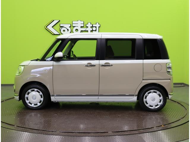 ムーヴキャンバス Ｇメイクアップリミテッド　ＳＡＩＩＩ／パノラマモニター／　フルセグメモリーナビ／パノラマモニター／両側自動ドア／シートヒーター／ＥＴＣ／ドラレコ／スマートキー／アイドリングＳ／スマートアシスト／電格ミラー／オートハイビーム／ＬＥＤ／ＣＶＴ（8枚目）