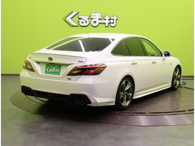 クラウンハイブリッド ＲＳアドバンス／ＯＰエアロ／　サンルーフ／フルセグナビ／Ｂカメラ／本革エアシート／スマートキー／レーダークルーズ／プリクラッシュ／ＢＳＭ／デジタルインナーミラー／クリアランスソナー／オートＬＥＤ／１８ＡＷ／ＯＰエアロ／ＣＶＴ（19枚目）