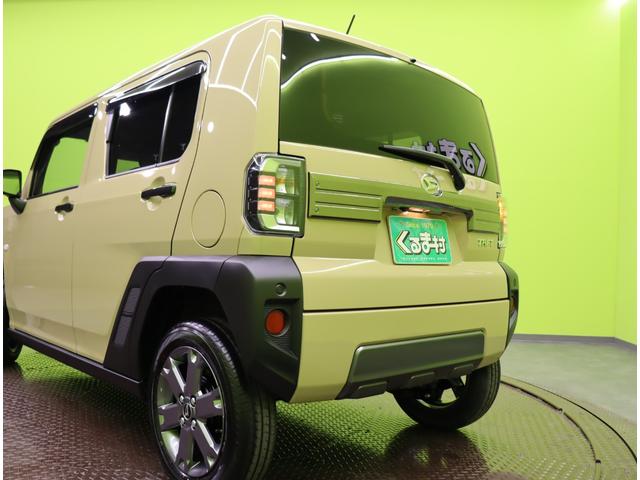 タフト G ダーククロムベンチャー/届出済未使用車/ シートヒーター/スマアシ/アダプティブクルコン/アイドリングS/革巻ステア/スマートキー/クリアランスソナー/スカイフィールトップ/LED/15AW/CVT(55枚目)