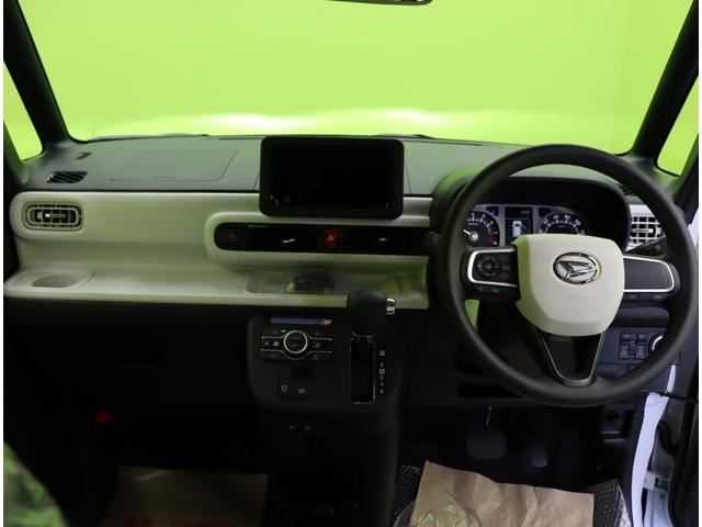 ムーヴキャンバス ストライプスＧ／届出済未使用車／　両側自動ドア／スマートアシスト／アイドリングＳ／Ｐスタート／スマートキー／ベンチシート／ＨＯＴカップホルダー／電格ミラー／オートＬＥＤ／フォグ／ＣＶＴ（10枚目）