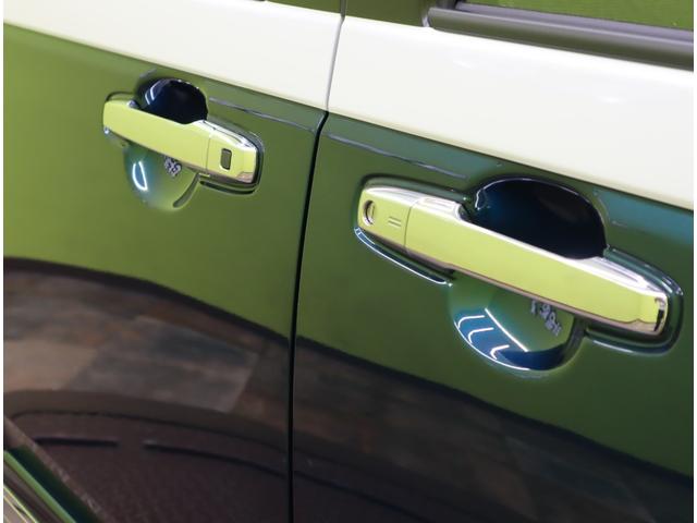 ムーヴキャンバス ストライプスＧ／届出済未使用車／　両側自動ドア／スマートアシスト／アイドリングＳ／Ｐスタート／スマートキー／ベンチシート／ＨＯＴカップホルダー／電格ミラー／オートＬＥＤ／フォグ／ＣＶＴ（34枚目）