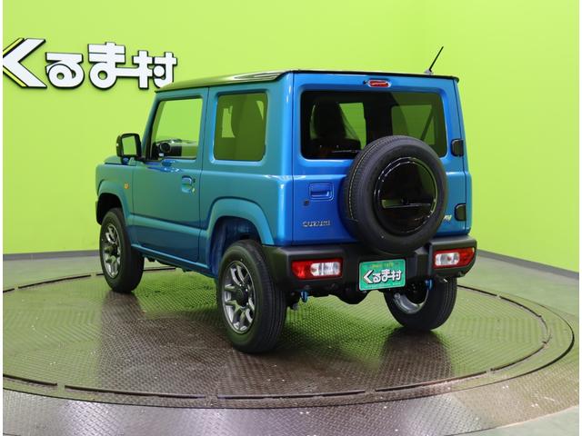 ジムニー ＸＣ／登録済未使用車／　デュアルセンサーブレーキサポート／アダプティブクルコン／シートヒーター／スマートキー／革巻ステア／ハイビームアシスト／ＬＥＤライト／背面タイヤ／Ｆ＆Ｒソナー／１６ＡＷ／５ＭＴ（8枚目）
