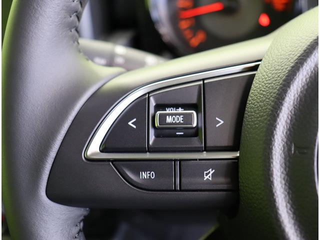 ジムニー ＸＣ／登録済未使用車／　デュアルセンサーブレーキサポート／アダプティブクルコン／シートヒーター／スマートキー／革巻ステア／ハイビームアシスト／ＬＥＤライト／背面タイヤ／Ｆ＆Ｒソナー／１６ＡＷ／５ＭＴ（22枚目）