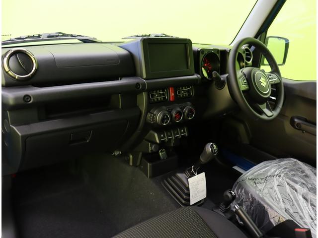 ジムニー ＸＣ／登録済未使用車／　デュアルセンサーブレーキサポート／アダプティブクルコン／シートヒーター／スマートキー／革巻ステア／ハイビームアシスト／ＬＥＤライト／背面タイヤ／Ｆ＆Ｒソナー／１６ＡＷ／５ＭＴ（38枚目）