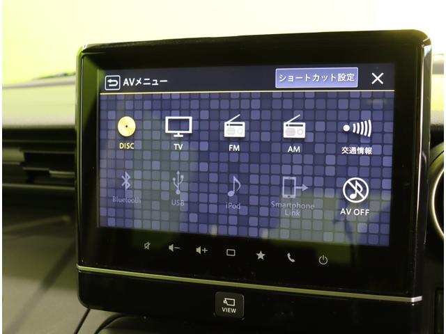スペーシアギア ハイブリッドＸＺ／ワンオーナー／　９型フルセグナビ／全方位モニター／両側自動ドア／スマートキー／革巻ステア／デュアルカメラブレーキサポート／ＨＵＤ／ハイビームアシスト／ＬＥＤライト／１４ＡＷ／ＣＶＴ（5枚目）