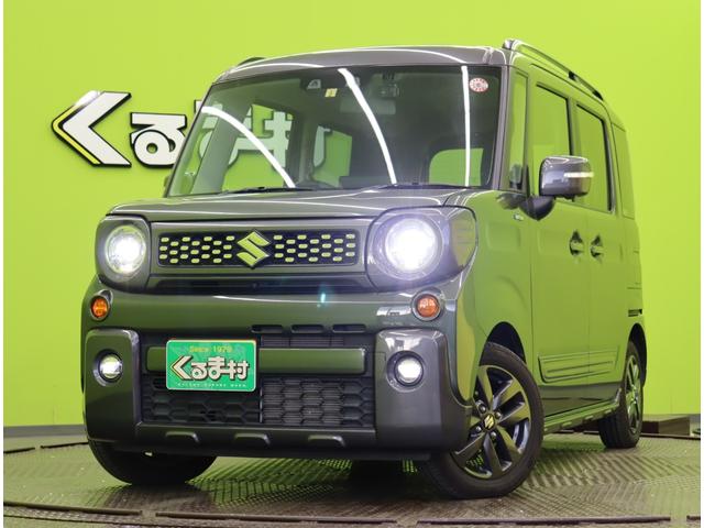 スペーシアギア ハイブリッドＸＺ／ワンオーナー／　９型フルセグナビ／全方位モニター／両側自動ドア／スマートキー／革巻ステア／デュアルカメラブレーキサポート／ＨＵＤ／ハイビームアシスト／ＬＥＤライト／１４ＡＷ／ＣＶＴ（28枚目）