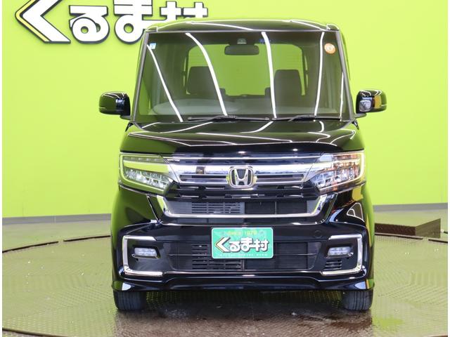 Ｎ－ＢＯＸカスタム Ｌ／ホンダセンシング／走行１８６００ｋｍ／　フルセグナビ／Ｂカメラ／左側自動ドアシートヒーター／アダプティブクルコン／ＣＭＢＳ／路外逸脱抑制／スマートキー／ミラーウインカー／オートＬＥＤ／コーナーセンサー／１４ＡＷ／ＣＶＴ（3枚目）