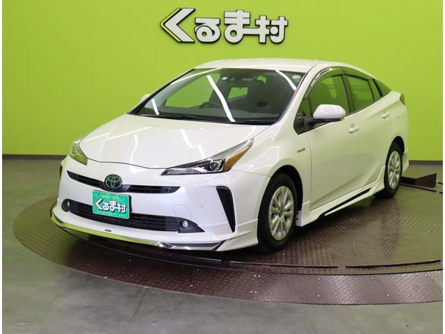 プリウス Ｓ／後期型／モデリスタエアロ／　フルセグナビ／Ｂカメラ／レーダークルーズ／プリクラッシュ／ＬＤＡ／ＡＨＢ／ＰＫＳＢ／スマートキー／革巻ステア／ＥＴＣ／ドラレコ／オートＬＥＤ／モデリスタエアロ／１５ＡＷ／ＣＶＴ（2枚目）