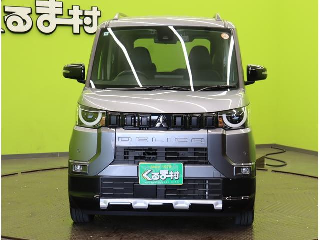 デリカミニ Ｇ　プレミアム／走行３３００ｋｍ／　フルセグナビ／マルチラウンドモニター／デジタルルームミラー／両側自動ドア／ハーフレザー／シートヒーター／スマートキー／ｅ－アシスト／マイパイロット／オートＬＥＤ／１５ＡＷ／ＣＶＴ／自社リースアップ車両（3枚目）