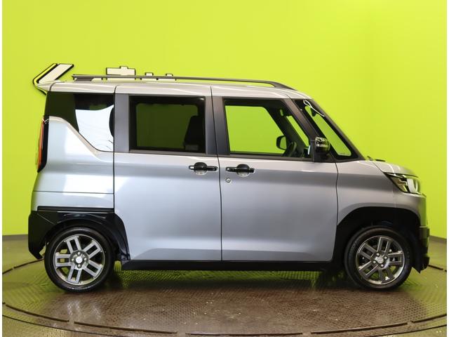 デリカミニ Ｇ　プレミアム／走行３３００ｋｍ／　フルセグナビ／マルチラウンドモニター／デジタルルームミラー／両側自動ドア／ハーフレザー／シートヒーター／スマートキー／ｅ－アシスト／マイパイロット／オートＬＥＤ／１５ＡＷ／ＣＶＴ／自社リースアップ車両（5枚目）