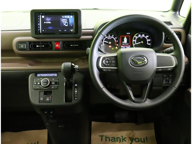 ムーヴキャンバス セオリーG/走行6300km/ Dオーディオ/両側自動ドドア/スマートキー/シートヒーター/スマートアシスト/車線逸脱警報/革巻ステア/アイドリングS/オートLED/電格ミラー/CVT(11枚目)