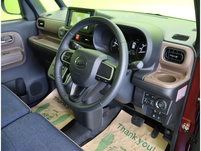 ムーヴキャンバス セオリーG/走行6300km/ Dオーディオ/両側自動ドドア/スマートキー/シートヒーター/スマートアシスト/車線逸脱警報/革巻ステア/アイドリングS/オートLED/電格ミラー/CVT(30枚目)