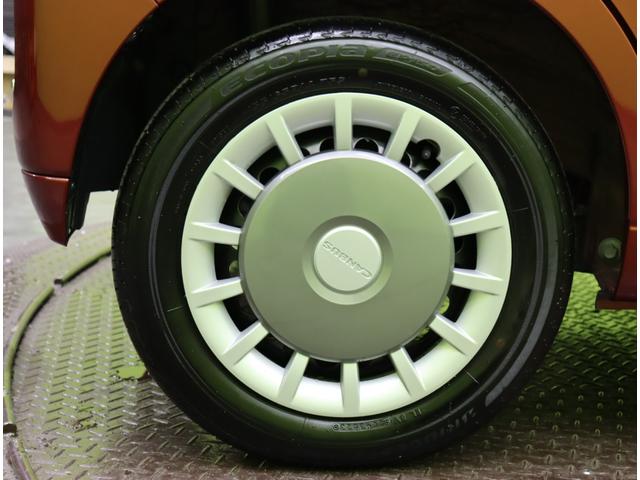 ムーヴキャンバス セオリーG/走行6300km/ Dオーディオ/両側自動ドドア/スマートキー/シートヒーター/スマートアシスト/車線逸脱警報/革巻ステア/アイドリングS/オートLED/電格ミラー/CVT(65枚目)