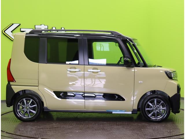 タント ファンクロス/届出済未使用車/9型Dオーディオ/ 9型Dオーディオ/Bカメラ/両側自動ドア/スマートキー/アダプティブクルコン/スマートアシスト/車線逸脱抑制/アイドリングS/オートLED/ルーフレール/ソナー/14AW/CVT(5枚目)