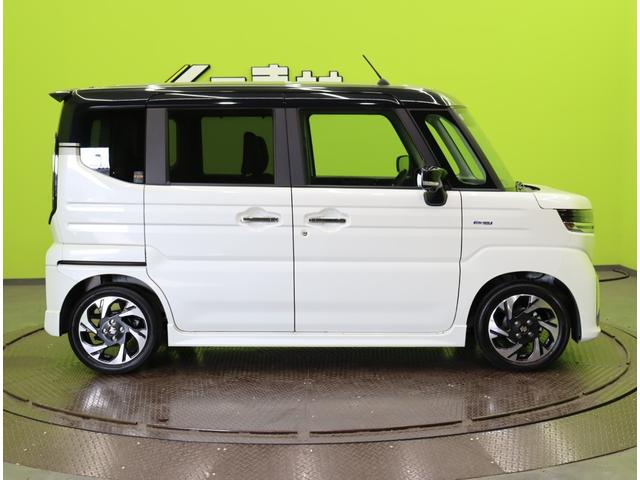 スペーシアカスタム ハイブリッドＸＳ／走行４８００ｋｍ／自社リースＵＰ車両／　９型フルセグナビ／全方位モニター／両側自動ドアデュアルセンサーブレーキ／車線逸脱警報／ハーフレザー／シートヒーター／スマートキー／ＬＥＤ／ミラーウインカー／ソナー／１５ＡＷ／ＣＶＴ／２トーンカラー（5枚目）