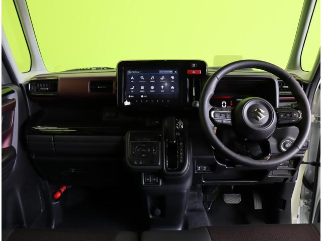 スペーシアカスタム ハイブリッドＸＳ／走行４８００ｋｍ／自社リースＵＰ車両／　９型フルセグナビ／全方位モニター／両側自動ドアデュアルセンサーブレーキ／車線逸脱警報／ハーフレザー／シートヒーター／スマートキー／ＬＥＤ／ミラーウインカー／ソナー／１５ＡＷ／ＣＶＴ／２トーンカラー（10枚目）