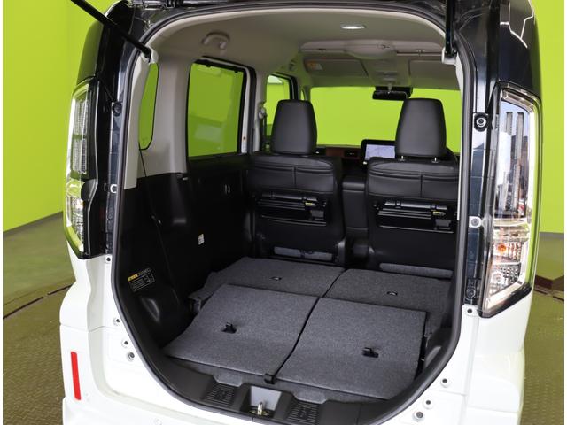 スペーシアカスタム ハイブリッドＸＳ／走行４８００ｋｍ／自社リースＵＰ車両／　９型フルセグナビ／全方位モニター／両側自動ドアデュアルセンサーブレーキ／車線逸脱警報／ハーフレザー／シートヒーター／スマートキー／ＬＥＤ／ミラーウインカー／ソナー／１５ＡＷ／ＣＶＴ／２トーンカラー（46枚目）