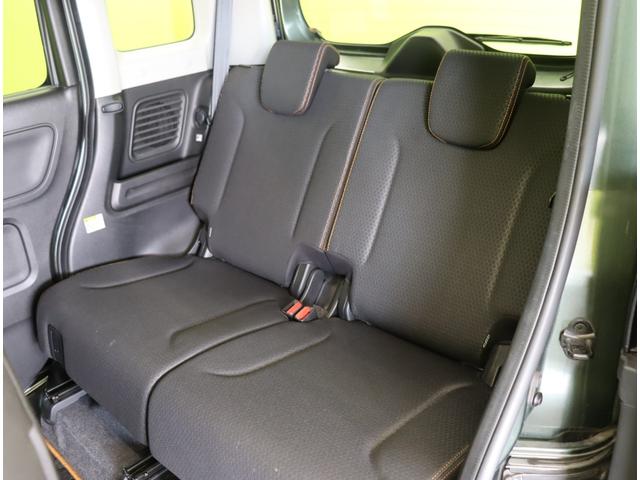 スペーシアギア ハイブリッドＸＺ／走行２７８００ｋｍ／２トーンカラー／　８型フルセグナビ／全方位モニター／両側自動ドア／デュアルセンサーブレーキ／シートヒーター／スマートキー／パドルシフト／アイドリングＳ／ルーフレール／オートＬＥＤ／１４ＡＷ／ＣＶＴ（46枚目）