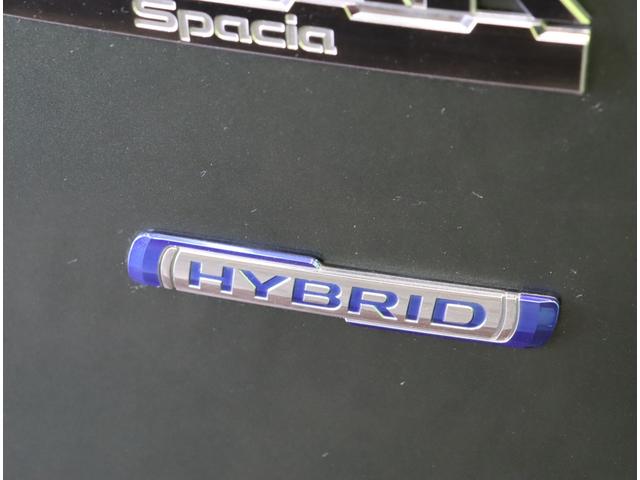 スペーシアギア ハイブリッドＸＺ／走行２７８００ｋｍ／２トーンカラー／　８型フルセグナビ／全方位モニター／両側自動ドア／デュアルセンサーブレーキ／シートヒーター／スマートキー／パドルシフト／アイドリングＳ／ルーフレール／オートＬＥＤ／１４ＡＷ／ＣＶＴ（66枚目）