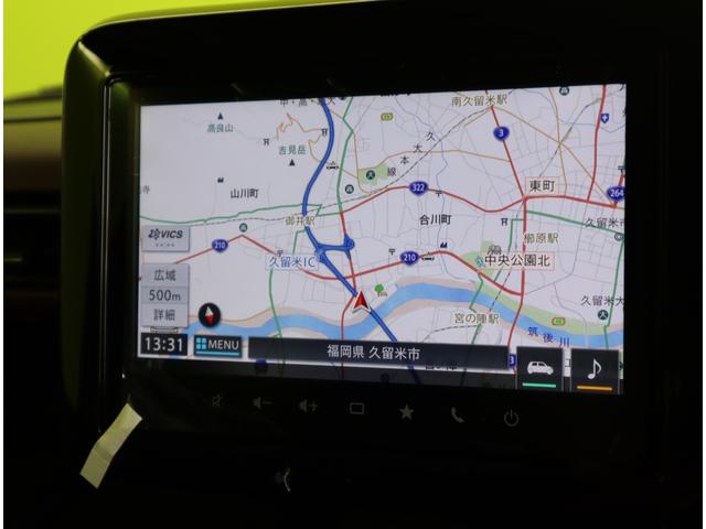 スペーシアカスタム ハイブリッドXS/走行4700km/自社リースUP車両/ 9型フルセグナビ/全方位モニター/両側自動ドア/デュアルセンサーブレーキ/車線逸脱警報/ハーフレザー/シートヒーター/スマートキー/LED/ミラーウインカー/ソナー/15AW/CVT(13枚目)