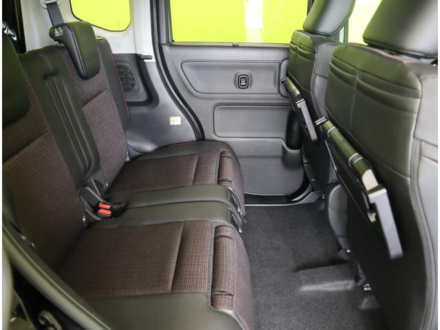 スペーシアカスタム ハイブリッドXS/走行4700km/自社リースUP車両/ 9型フルセグナビ/全方位モニター/両側自動ドア/デュアルセンサーブレーキ/車線逸脱警報/ハーフレザー/シートヒーター/スマートキー/LED/ミラーウインカー/ソナー/15AW/CVT(40枚目)