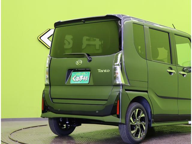 タント カスタムＸ／　両側自動スライドドア／スマートキー／ハーフレザー／シートヒーター／スマートアシスト／車線逸脱警報／アイドリングＳ／オートＬＥＤ／ミラーウインカー／コーナーセンサー／１４ＡＷ／ＣＶＴ（52枚目）