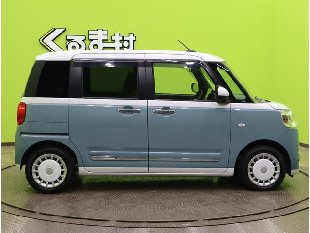 ムーヴキャンバス ストライプスＧ／　両側自動ドア／スマートアシスト／アイドリングＳ／ベンチシート／スマートキー／Ｐスタート／ホッとカップホルダー／電格ミラー／オートＬＥＤ／フォグ／コーナーセンサー／ＣＶＴ（6枚目）