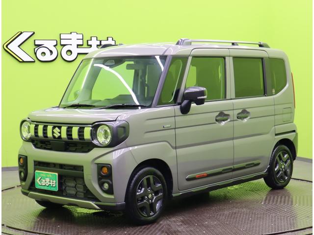 スペーシアギア ハイブリッドXZ/走行3600km/自社リースUP車両/ 9型フルセグナビ/全方位モニター/両側自動ドア/デュアルセンサーブレーキ/アダプティブクルコン/シートヒーター/スマートキー/オートハイビーム/ルーフレール/LED/14AW/CVT(2枚目)