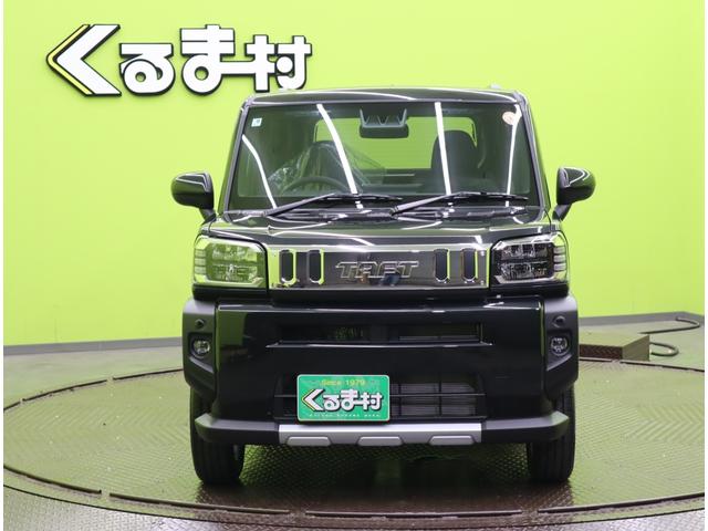 タフト G クロムベンチャー/届出済未使用車/9型Dオーディオ/ 9型ディスプレイオーディオ/Bカメラ/シートヒーター/スマアシ/アダプティブクルコン/アイドリングS/革巻ステア/スマートキー/クリアランスソナー/スカイフィールトップ/LED/15AW/CVT(3枚目)