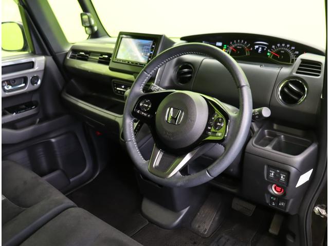 Ｎ－ＢＯＸカスタム Ｌ　スタイル＋ブラック／ホンダセンシング／　フルセグメモリーナビ／Ｂカメラ／両側自動ドア／スマートキー／シートヒーター／革巻ステア／ＣＭＢＳ／路外逸脱抑制／オートＬＥＤ／ミラーウインカー／１４ＡＷ／ＣＶＴ（32枚目）