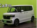 N-BOXカスタム ターボ/ホンダセンシング/届出済未使用車/ 両側パワースライドドア/ハーフレザー/シートヒーター/アダプティブクルコン/CMBS/路外逸脱抑制/スマートキー/パドルシフト/コーナーセンサー/オートLED/15AW/CVT 中古車画像_2
