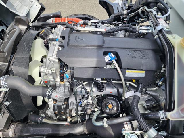 キャンター ３ｔ全低床強化ダンプ　コボレーン　中間ピン　バックカメラ　３ｔ　全低床　新明和製強化ダンプ　コボレーン　中間ピン　バックカメラ　１０インチ液晶メーター　ＬＥＤヘッドランプ・フォグ　ドライブレコーダー　助手席電動格納ミラー（40枚目）